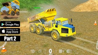 Heavy Machines & Mining - Copleted All Task Of Map 2 - Android Gameplay #2 screenshot 5