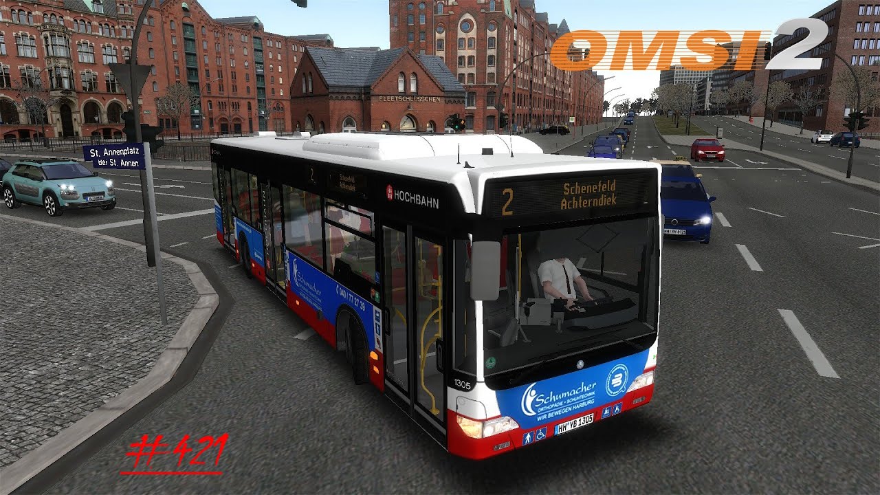 Lets Play OMSI 2 #421 Hamburg Auf der Linie 2 [HD][GER]