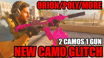 *NEW* CAMO GLITCH MW2! ORION/POLY/MORE TG! COMBINE CAMOS! MW2 CAMO GLITCH! MW2 GLITCHES!