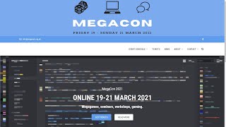 MegaCon (The Megagame Convention) explained in 90 seconds! 19 - 21 March 2021 Online. screenshot 1