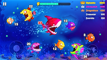 🐟 Eat Fish.IO 🐠 GAMEPLAY (Android, iOS)