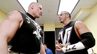 Brock Lesnar Throws Matt Hardy Through A Wall Smackdown Nov 21 2002