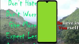 Green screen Mobile frame/no copyright screenshot 5