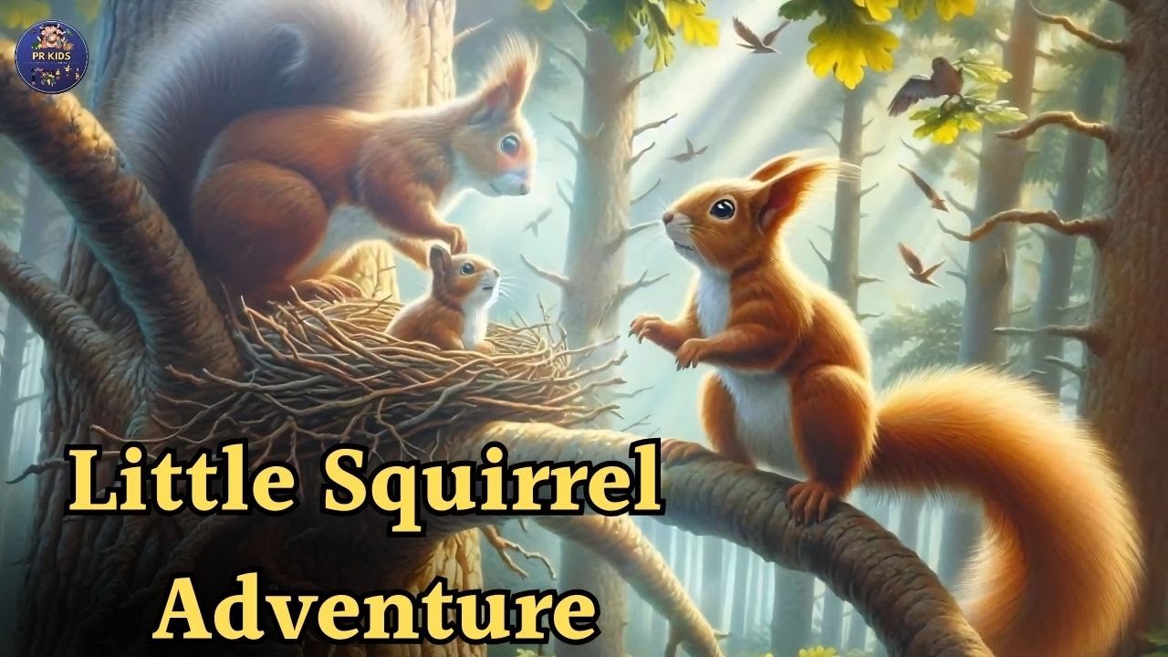Little Squirrel Adventure | Moral Story for Kids | PR Kids - YouTube