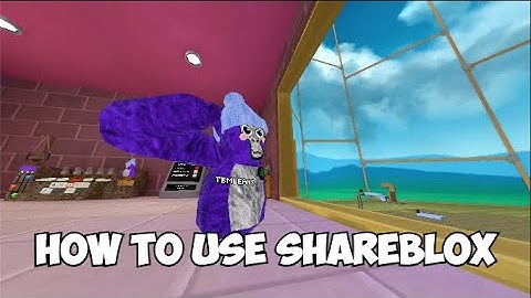 HOW TO USE THE NEW SHARE MY BLOCKS UPDATE IN GORILLA TAG