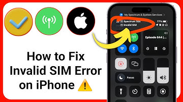 How to Fix "Invalid SIM" Error on iPhone (2025)