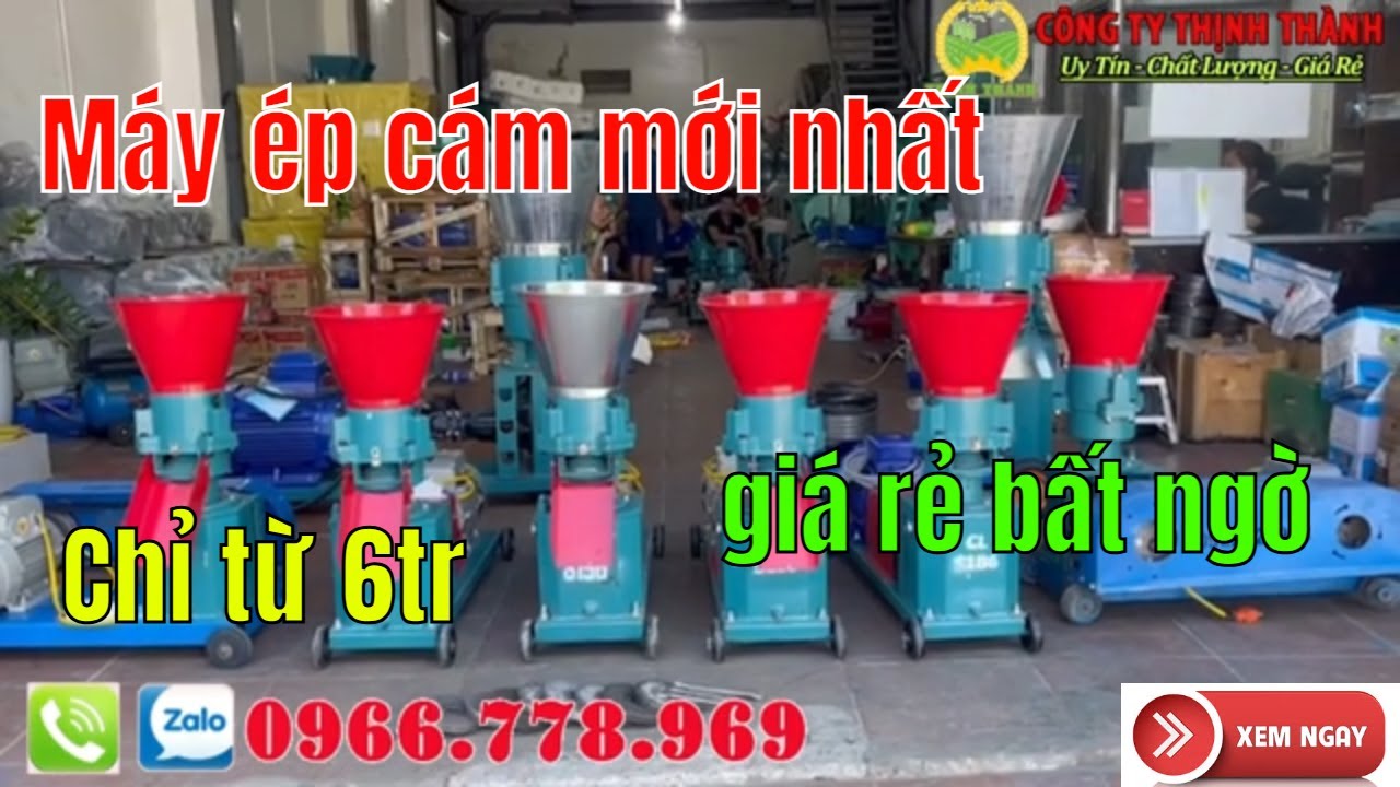 Bất Ngờ Với Giá Các Mẫu Máy Ép Cám Viên Mới Nhất 2025: Có Thật Sự Rẻ?