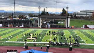 Tahoma High School Marching Ensemble competing at Puget Sound Festival of Bands