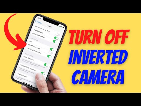 How to Turn Off Inverted Camera iPhone
