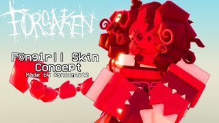 "F@ng1rll" Showcase (Forsaken Skin Concept)