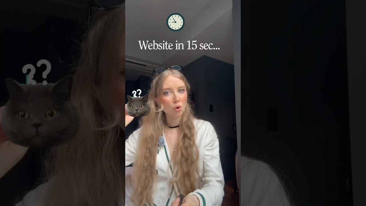 Watch Me Designing A Website in 15 Seconds In Framer 