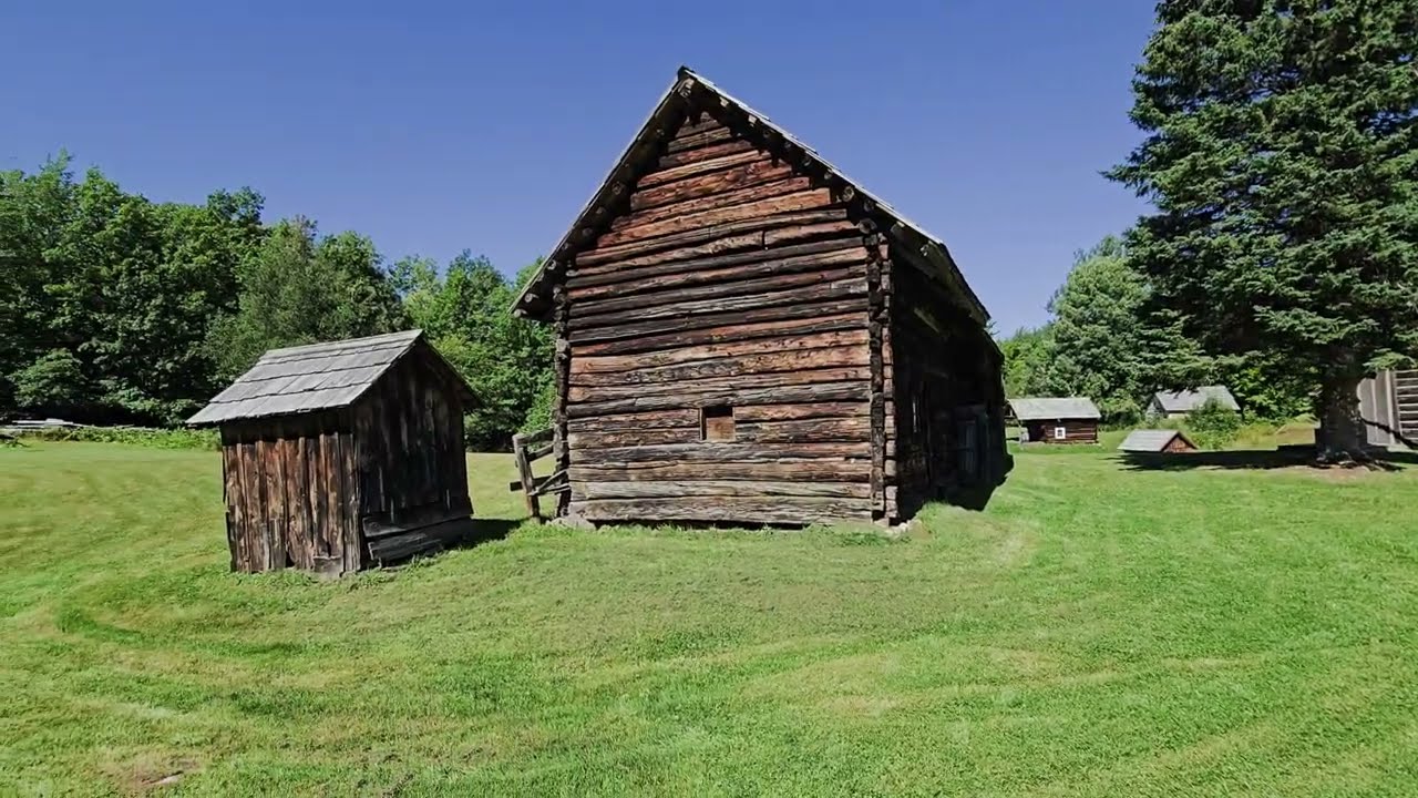 Hanka Finnish Homestead Museum Tour. Askel Upper Peninsula Michigan 
