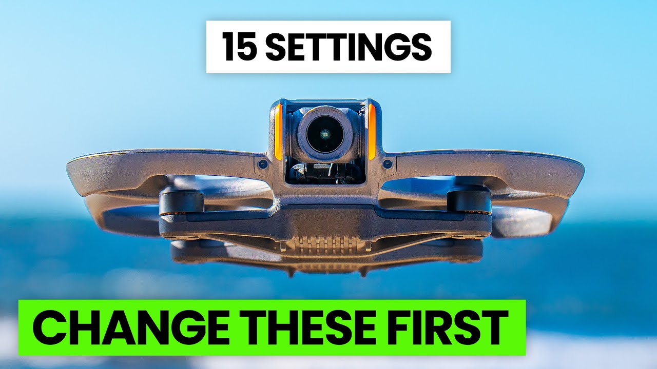 DJI AVATA 2 | 15 SETTINGS New Pilots SHOULD CHANGE IMMEDIATELY!