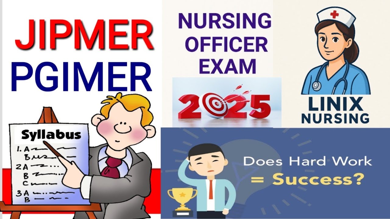 PGIMER & JIPMER Nursing Officer Exam 2025 | Complete Overview & Syllabus Breakdown
