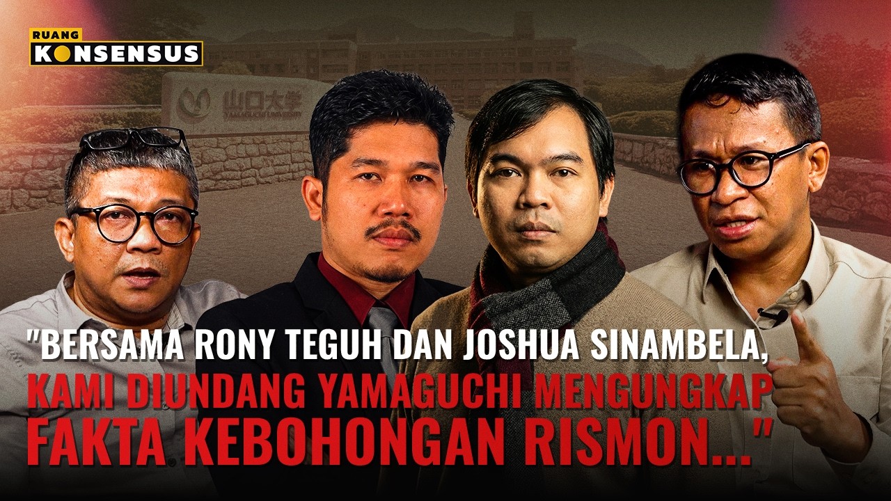 "Kejahatan Rismon Akan Saya Hentikan dengan Pelaporan Ini..." feat Bang Bill | Ruang Konsensus