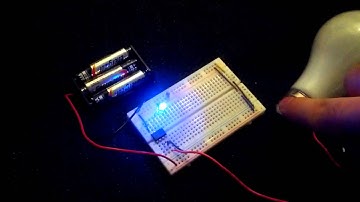 Capacitive Lightbulb Sensor with ATTiny