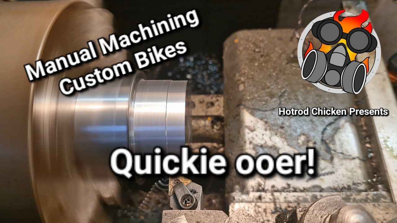 ASMR Tricky Manual Machining Custom Bike Building 