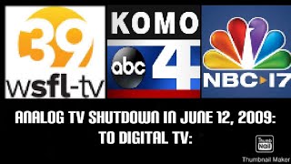 Episode 97 - Analog TV Shutdown To Digital TV | (June 12, 2009)