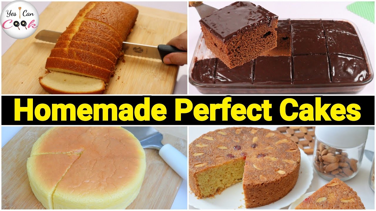 Top 4 Best Cake Recipes ❗ Homemade Perfect Cakes by (YES I CAN COOK)