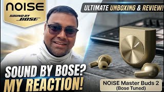 Noise Master Buds 2 , Sound by Bose in-Ear Bluetooth Earbuds, Up to 49dB Adaptive ANC, LHDC 5.0,