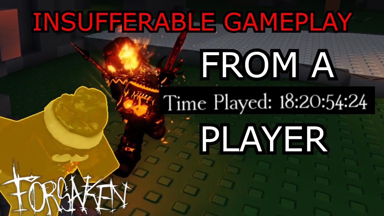 INSUFFERABLE Forsaken Gameplay from a laggy 18 days player..