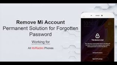 The truth about XIAOMI REDMI account/ Redmi 5 account removal 100%. latest security