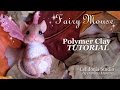 Fairy mouse  polymer clay tutorial