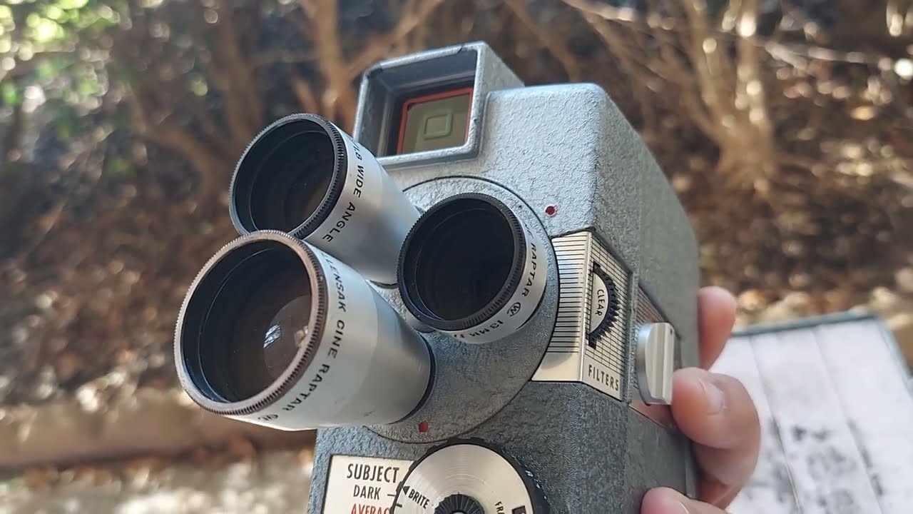 Vintage Wollensak Model 43 Film Camera Review 🎥 - YouTube