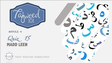 MODULE 4 | QUIZ 15 - MADD LEEN