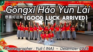 [DEMO & TUTORIAL] GONGXI HAO YUN LAI恭喜好运来 (GOOD LUCK ARRIVED)-MinaHuang /LineDance/SanggarYanti/Yuli