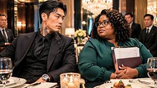 Mafia Boss Took His Invisible Plus-Size Secretary to Dinner Then She Saved His Empire