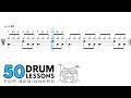 Lesson 36 – 12/8 Time Signature | 50 Drum Lessons For Beginners: Learn To Read & Play