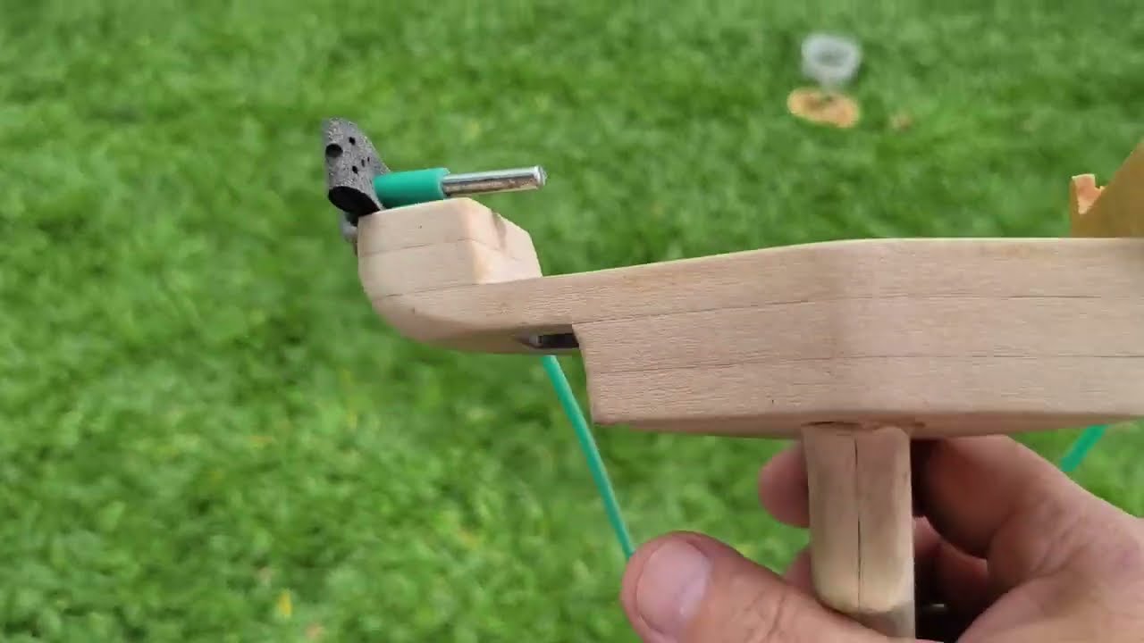 Día de treino com estilingue modelo ABEE Senhor do Estilingue 