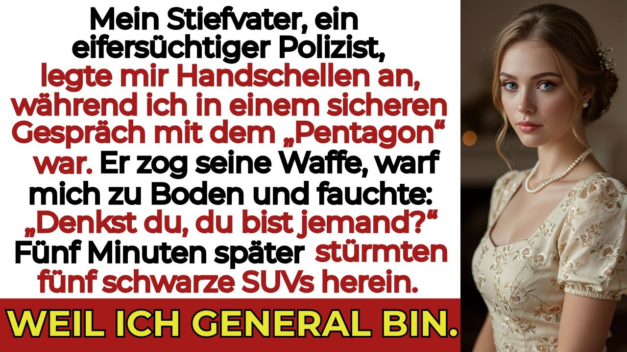 „Mein Stiefvater fesselte mich vor der Familie – dann kamen 5 SUVs, und er kannte meinen Rang.“