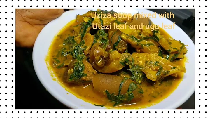 how to make delicious Uziza soup/ofe Uziza with utazi and ugu