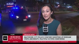 Baltimore City Police confirm shooting at Morgan State University