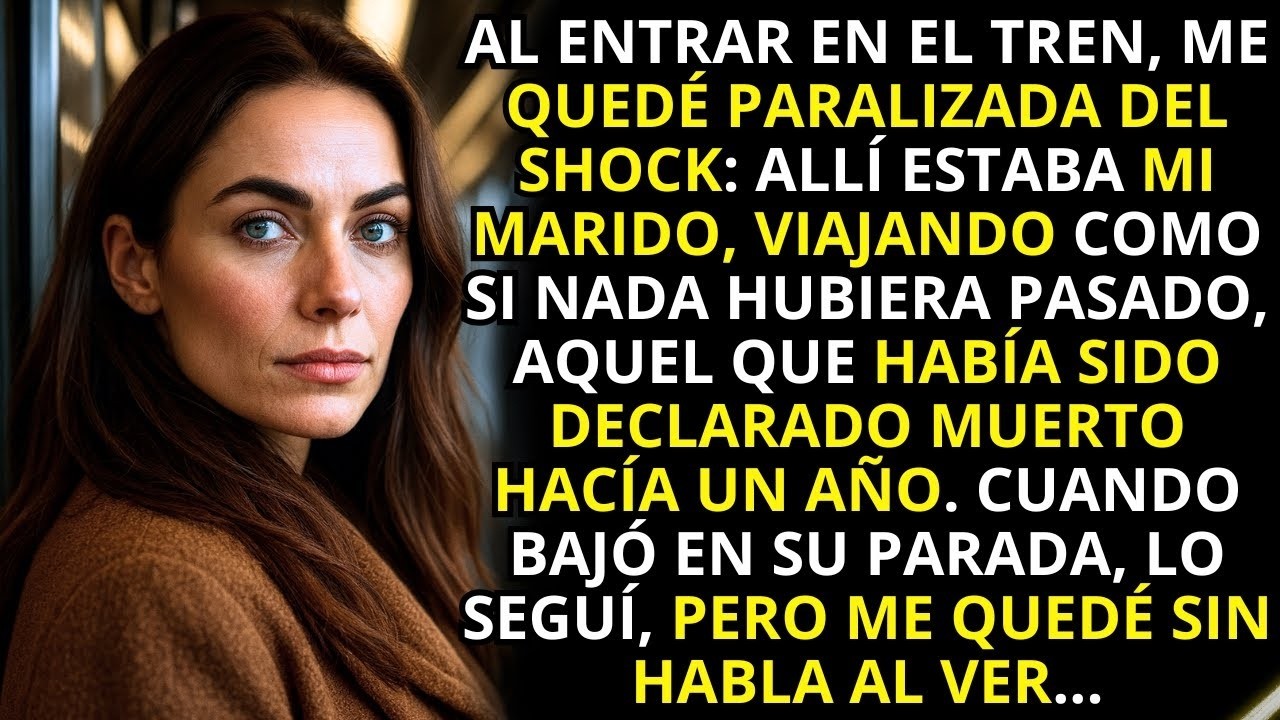 Vi en el tren a mi marido, dado por muerto desde hacía un año, y al seguirlo me quedé en shock…
