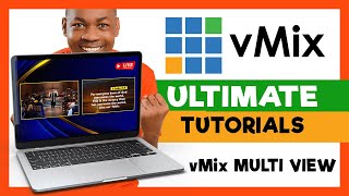 How to Use vMix Multi View | How to Create Split Screen in vMix | vMix Ultimate Tutorials screenshot 3