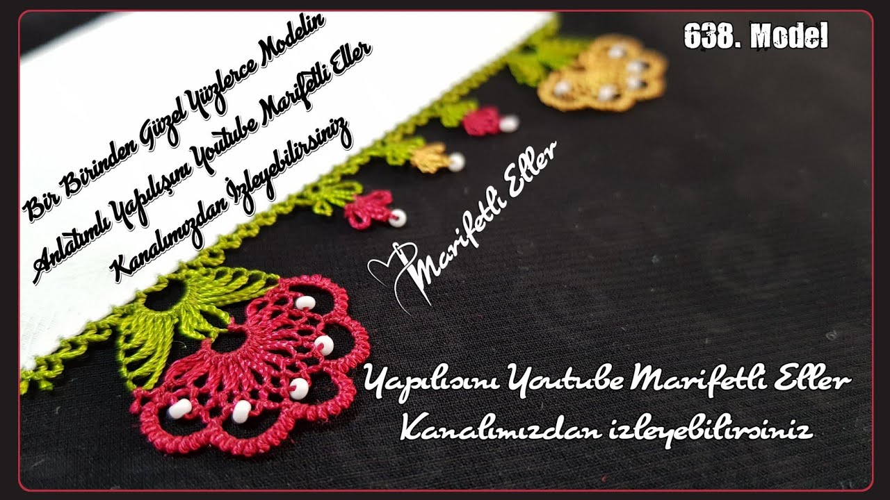 Daha Önce Hiç Bu Kadar Güzel Boncuklu Model Görmediniz | 638. Model