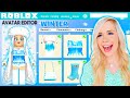 MAKING A WINTER ROBLOX ACCOUNT!