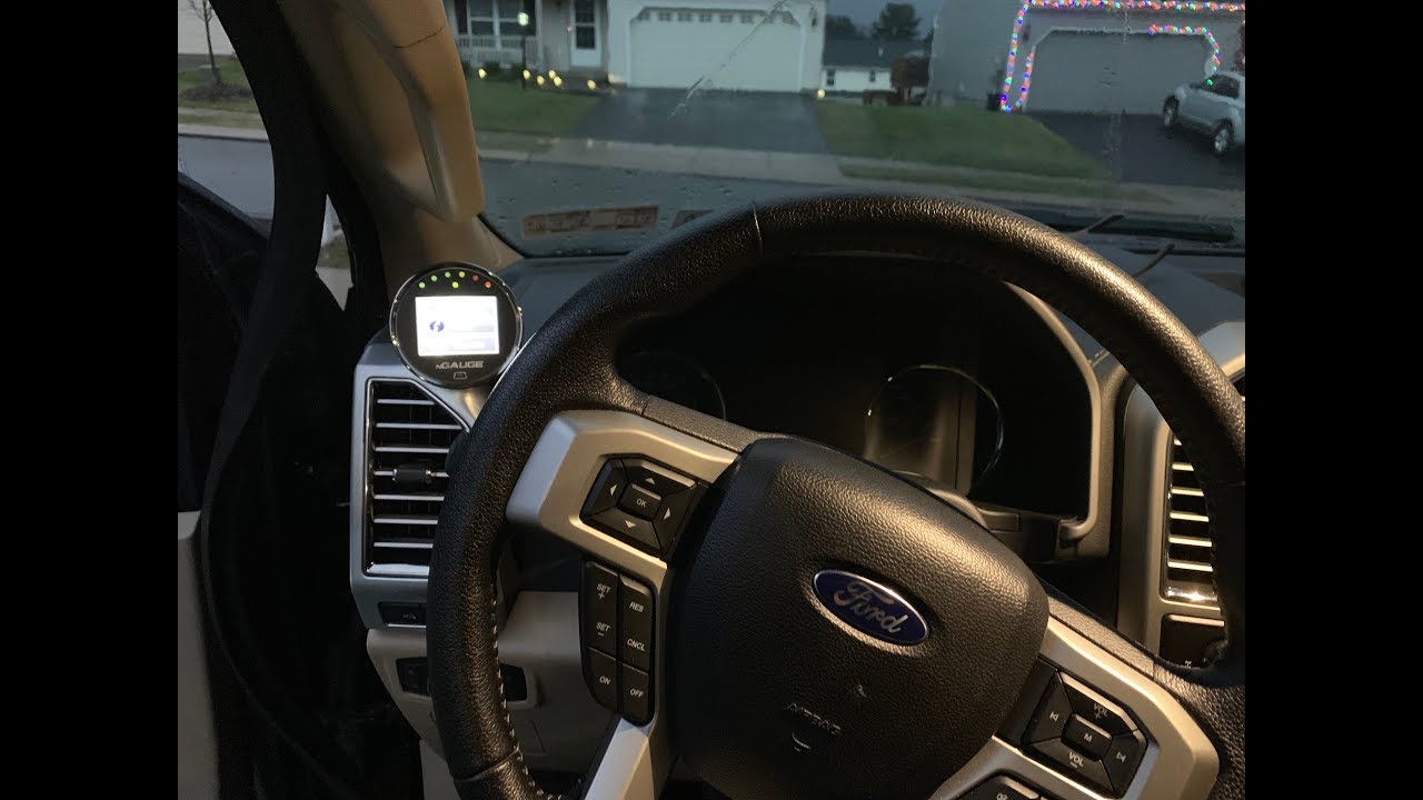 Block8Head 2015+ F150 vent gauge pod installation video YouTube