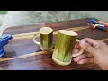 How to Make Lovely Cups From Bamboo