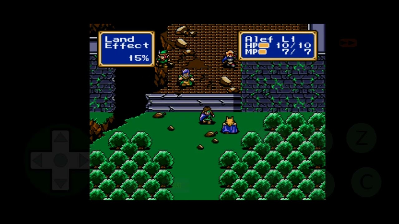 Shining Force. Мод Alternate v 2.1. Сражение 1