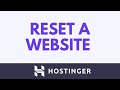 How To Reset Your Website In Hostinger AI Builder | Backup, Duplicate &amp; Restore Tutorial