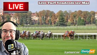 🔴🏇Live Turf du 01/05/2026 : Saint Cloud, Hyères et Dax. Quinté+/SuperTop5 à 15h15🔴🏇
