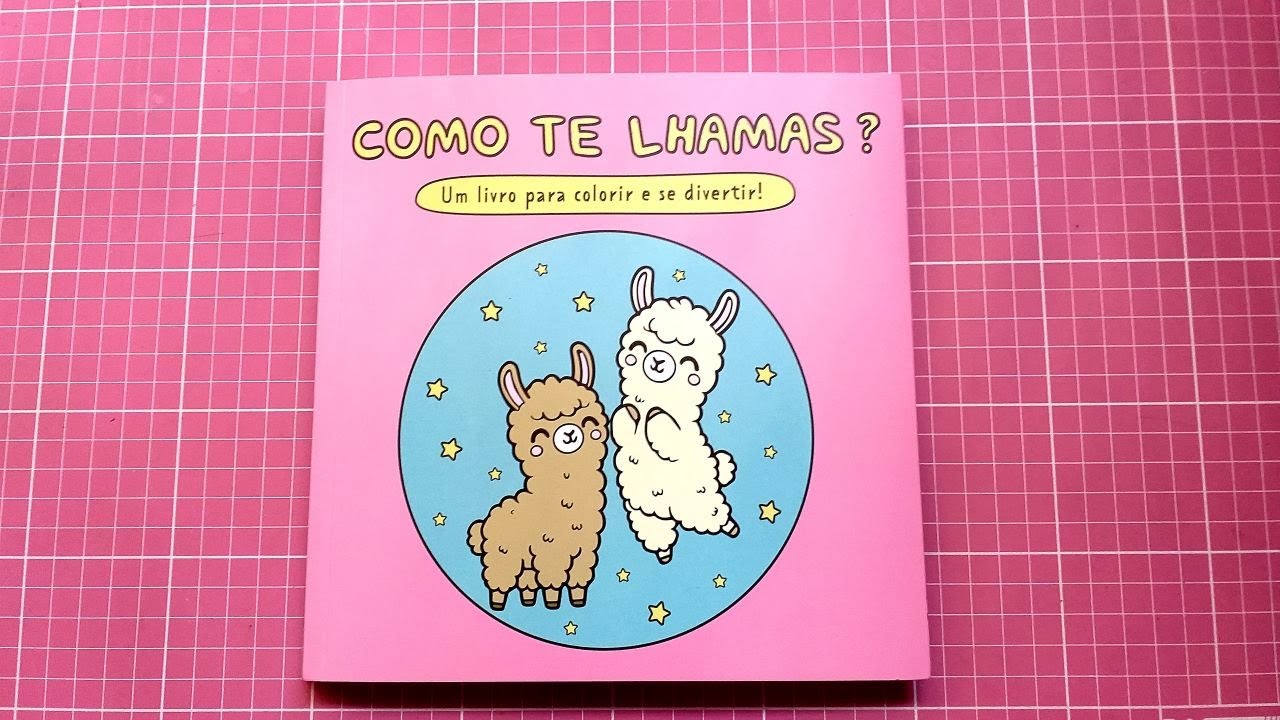 Review - Como Te Lhamas? Um Livro para Colorir e se Divertir - YouTube