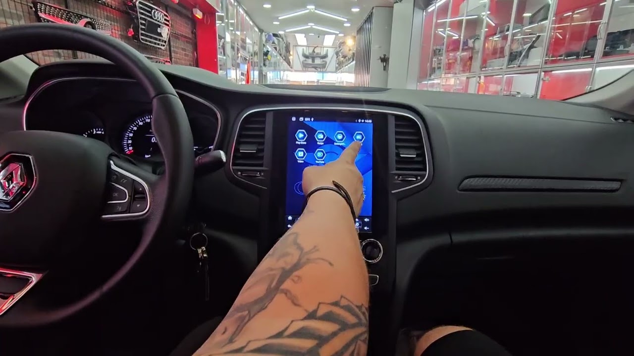 Edirne Megane 4 Xenon Far Kablosuz Carplayli Tesla Ekran