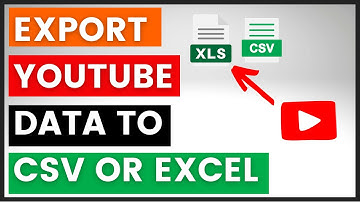 How To Export YouTube Videos Data To CSV or Excel File? [in 2025]