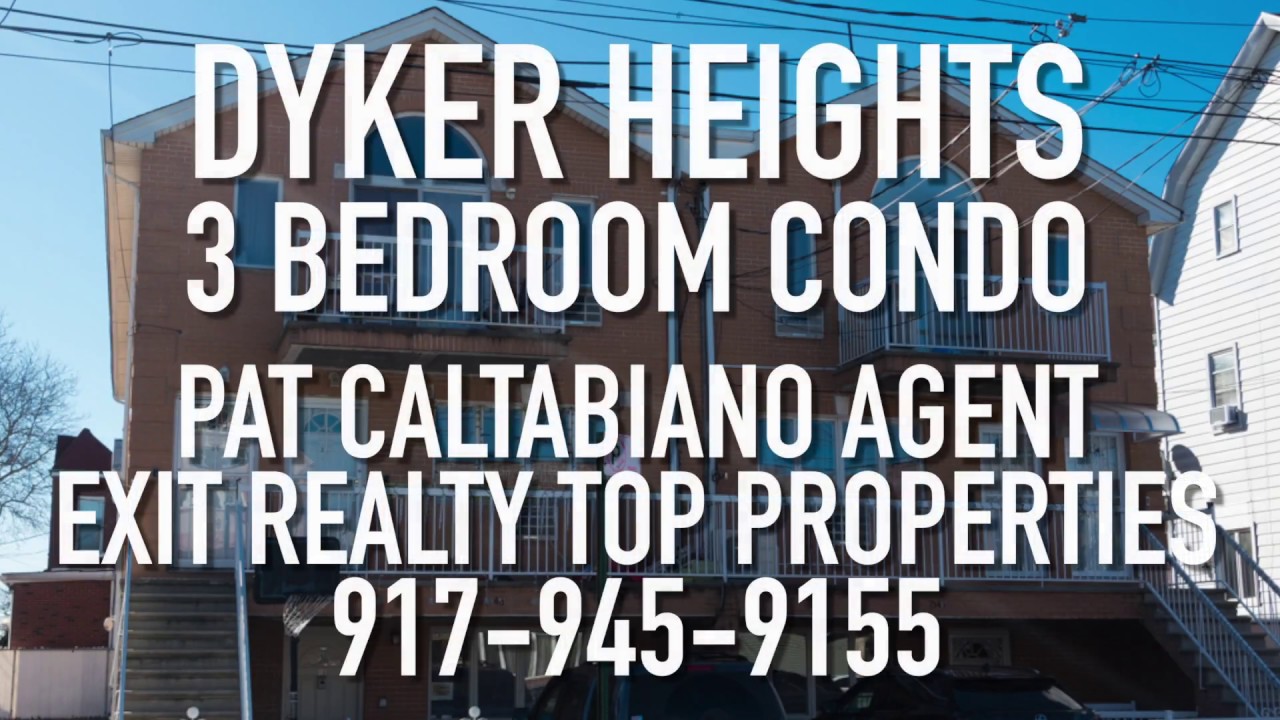 Dyker Heights Condo For Sale Parking 3 Bedroom Bath Ave Pat Caltabiano