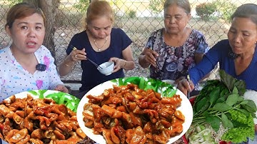 LÀM THÚ LINH KHÌA NƯỚC DỪA Đậm Vị Miền Tây Ăn Cùng Gia Đình Thương Khám Phá Vlog